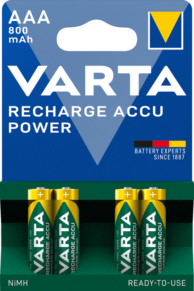 Аккумулятор R2U  Micro 800mAh 1.2V-HR03/AAA (4шт)