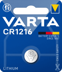 Батарейка  Lithium  CR1216  3V-25mAh (1 шт)