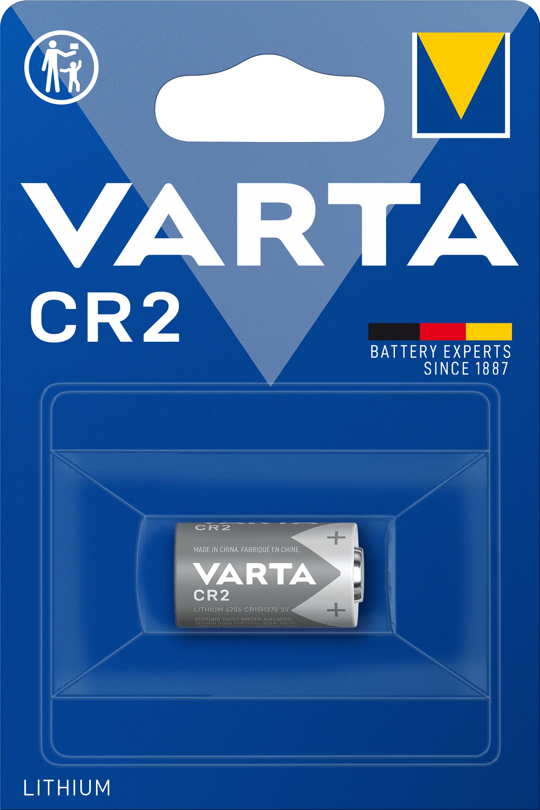 Prof Фото литиевая батарейка  CR2  - 3V  (1 шт)