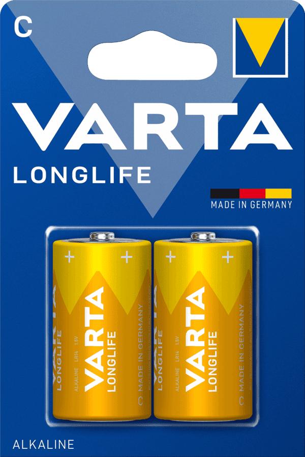 Батарейка Longlife  Baby 1.5V - LR14/  C (2 шт)