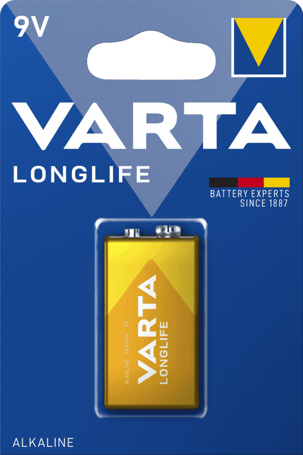 Батарейка Longlife  E-Block 9V - 6LR61(1 шт)