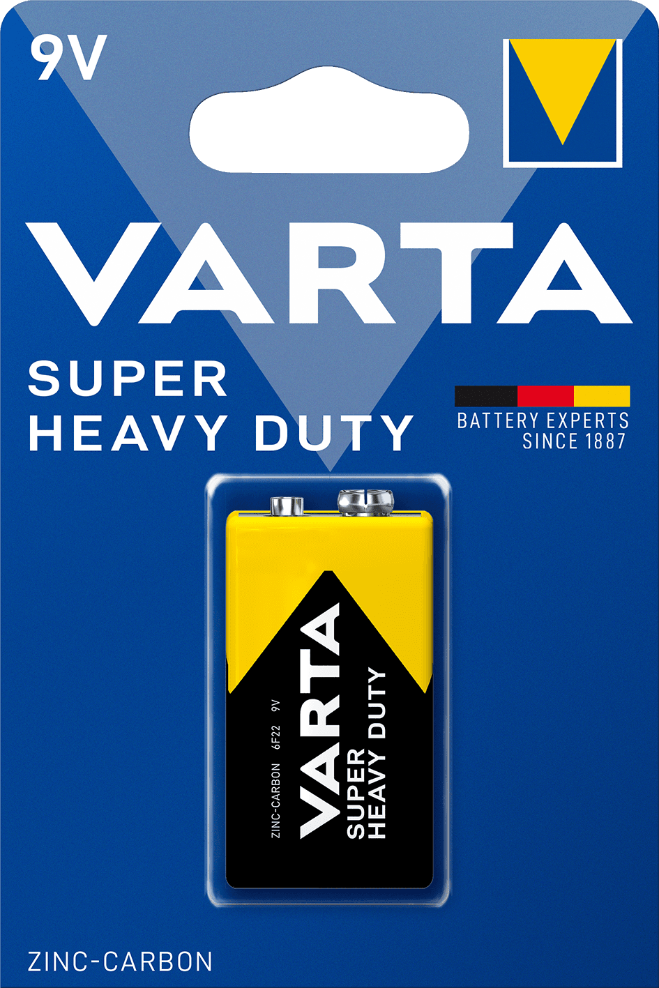 Батарейка Superlife E-Block 9V -6F22P (1шт)