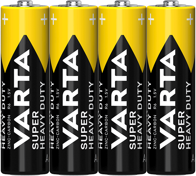 Батарейка Superlife  Mignon 1.5V - R6P/AA (4 шт) в пленке
