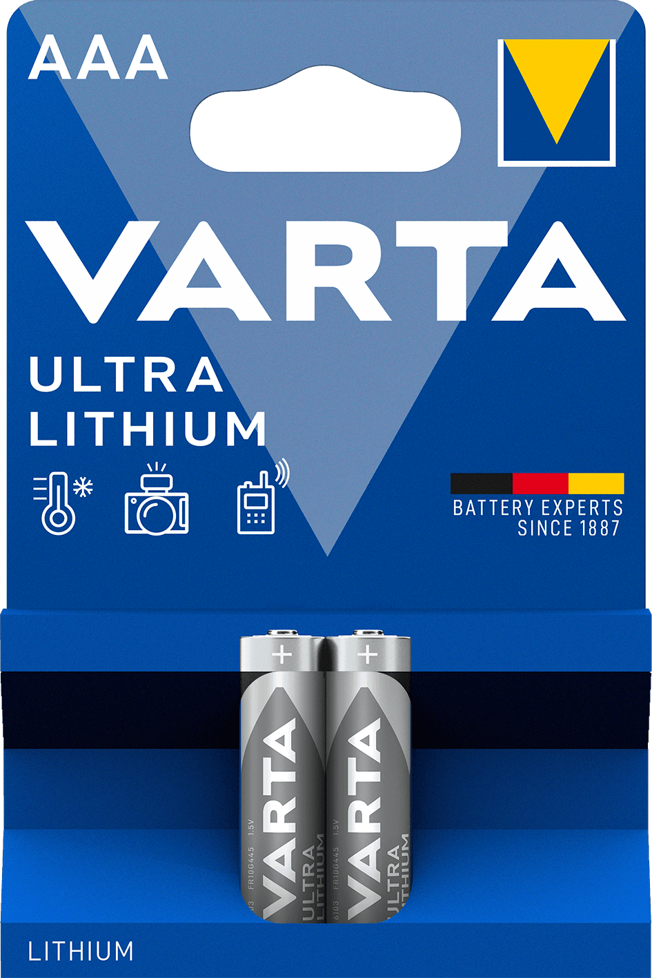 Prof Фото литиевая батарейка  1.5 V-LR6/AAA (2 шт)