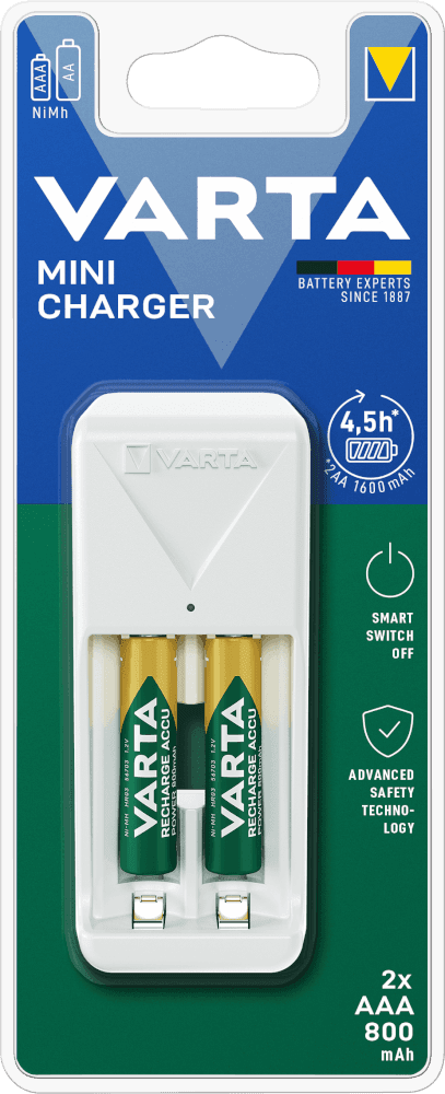 Зарядное устройство MINI CHARGER (57656)+2 x 800 mah