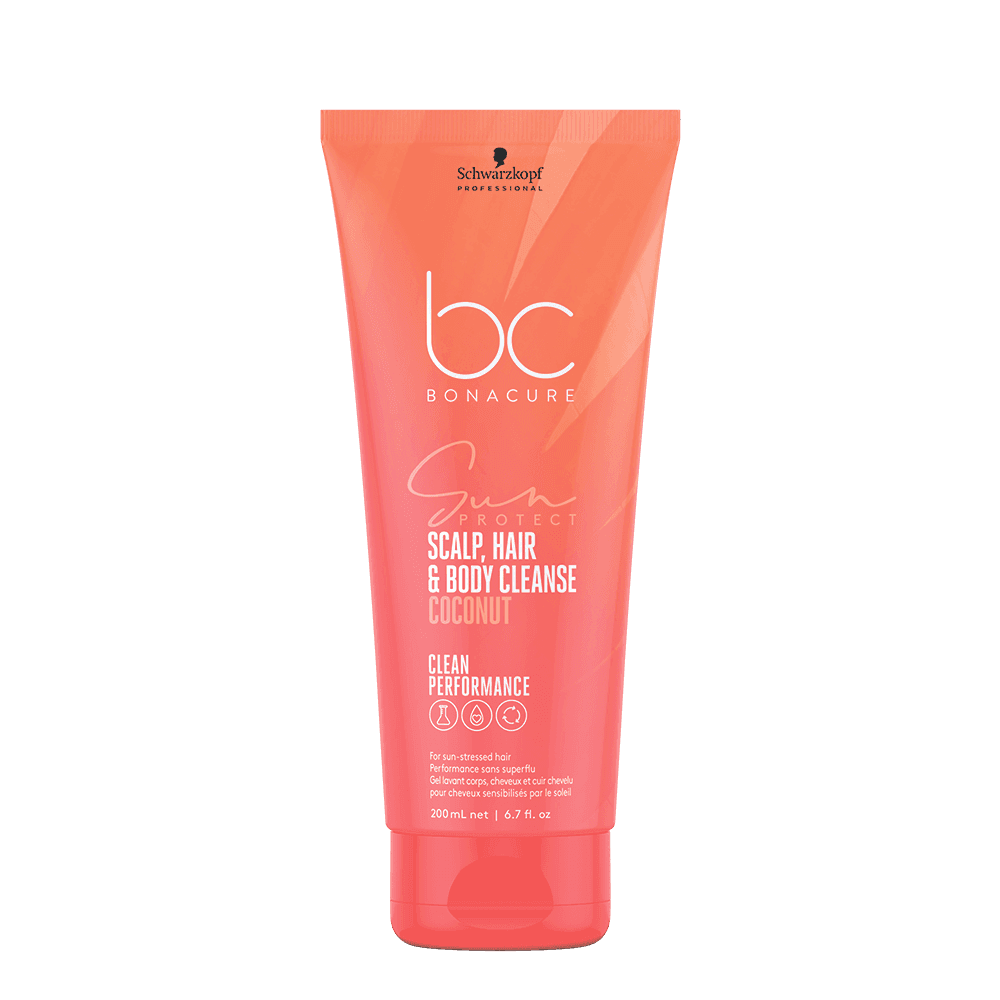 BC Sun Protect 3-в-1 шампунь для кожи головы, волос и тела 200мл