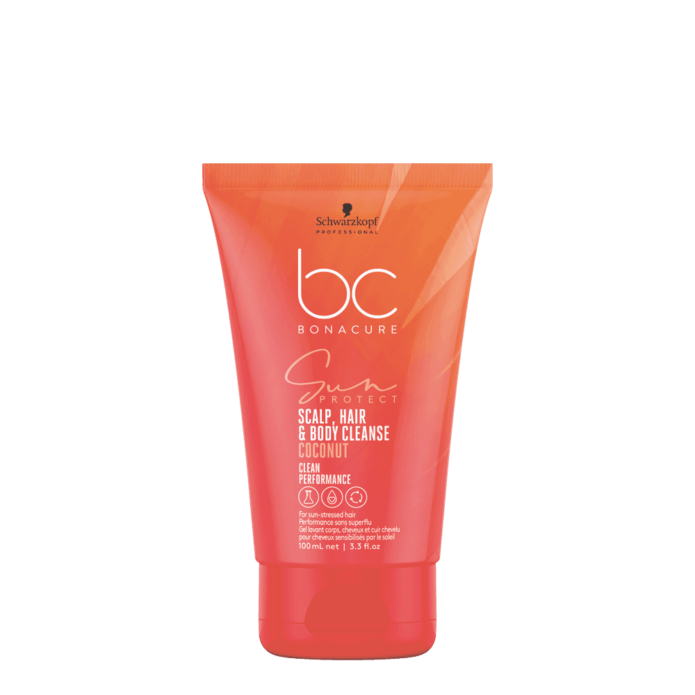 BC Sun Protect 3-в-1 шампунь для кожи головы, волос и тела 100мл